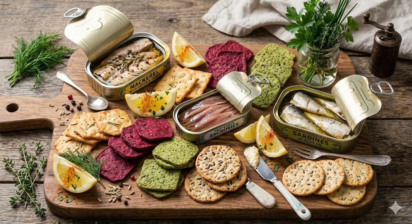 Tinned Fish and Crackers: How "Girl Dinner" Became a Valid Meal